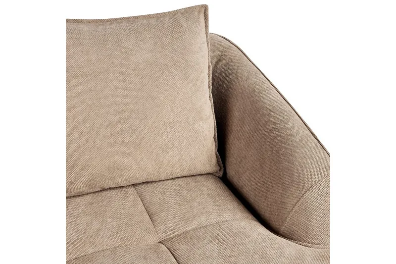 3-sitssoffa Beliani Hobro Brun, Svart NO_BRAND Brown||Black - Møbler - Sofaer - Sofa 3 seter