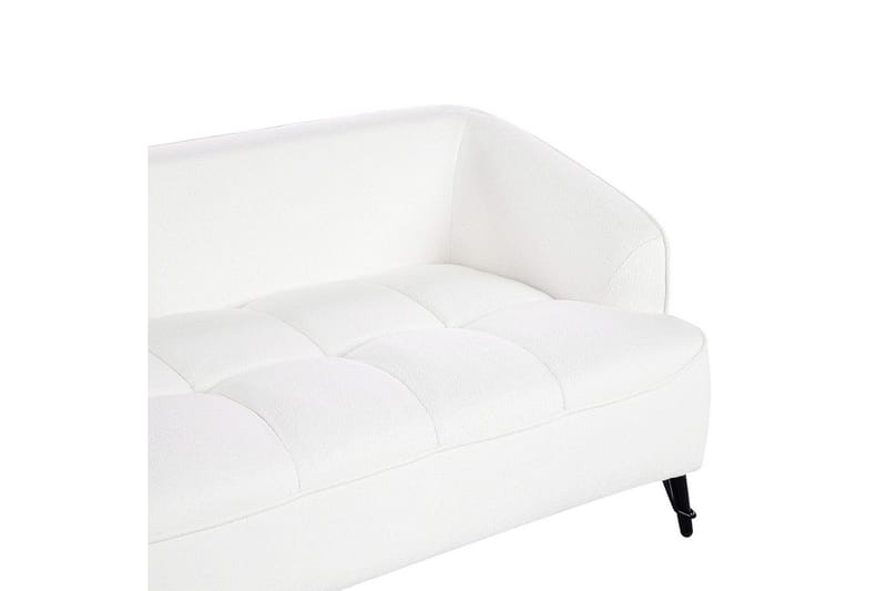 3-sitssoffa Beliani Hobro Brun, Svart NO_BRAND White||Black - Møbler - Sofaer - Sofa 3 seter