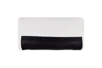 3-sitssoffa Beliani Kansseli Beige, svart White||Black - Møbler - Sofaer - Sofa 3 seter