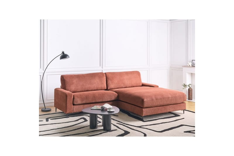 3-sitssoffa Beliani Maloy Högervänd Right-faced - Møbler - Sofaer - Sofa med sjeselong