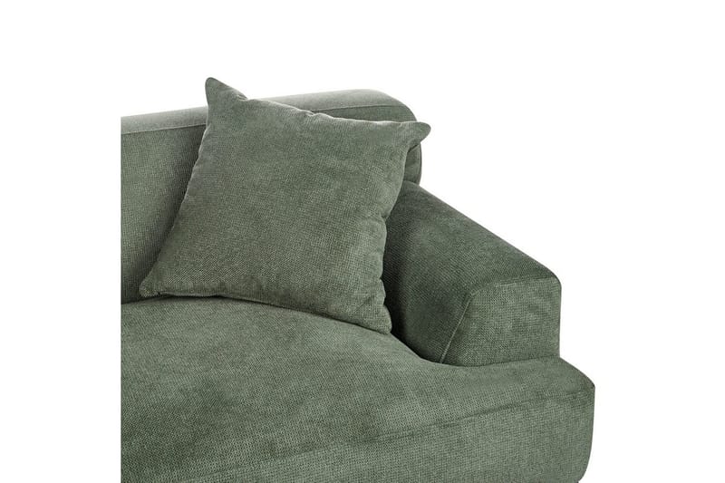 3-sitssoffa Beliani Matila Beige, brun Green||Brown - Møbler - Sofaer - Sofa 3 seter