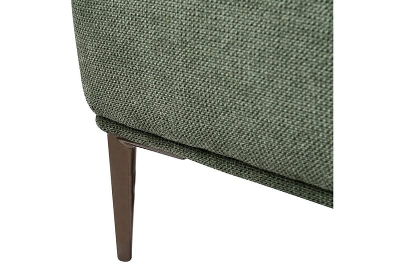 3-sitssoffa Beliani Matila Beige, brun Green||Brown - Møbler - Sofaer - Sofa 3 seter