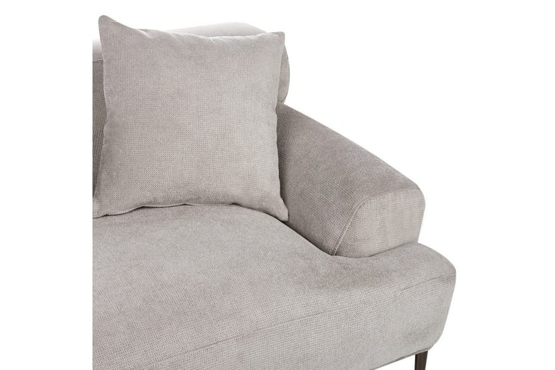 3-sitssoffa Beliani Matila Beige, brun Grey||Brown - Møbler - Sofaer - Sofa 3 seter