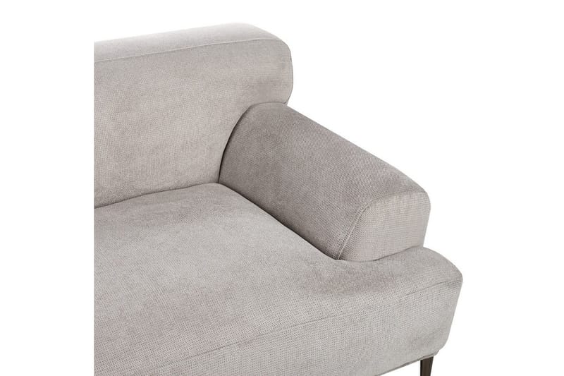 3-sitssoffa Beliani Matila Beige, brun Grey||Brown - Møbler - Sofaer - Sofa 3 seter