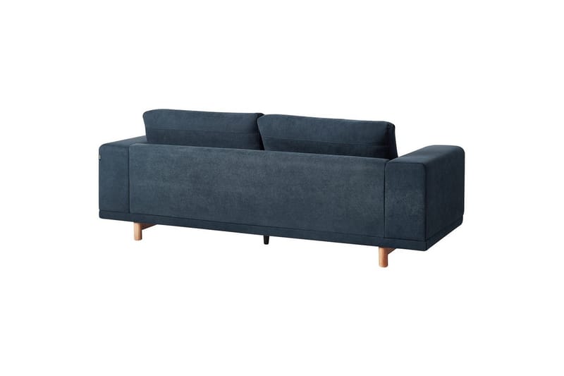 3-sitssoffa Beliani Nivala Blå NO_BRAND blue - Møbler - Sofaer - Sofa 3 seter
