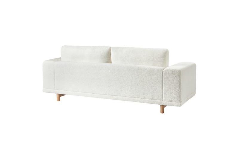 3-sitssoffa Beliani Nivala Blå NO_BRAND White - Møbler - Sofaer - Sofa 3 seter