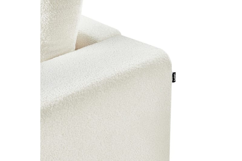 3-sitssoffa Beliani Nivala Blå NO_BRAND White - Møbler - Sofaer - Sofa 3 seter
