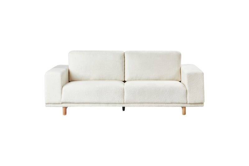 3-sitssoffa Beliani Nivala Blå NO_BRAND White - Møbler - Sofaer - Sofa 3 seter