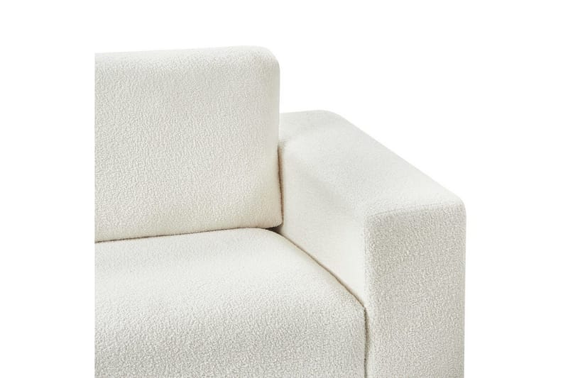 3-sitssoffa Beliani Nivala Blå NO_BRAND White - Møbler - Sofaer - Sofa 3 seter