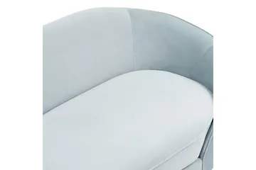 3-sitssoffa Beliani Savar Blå, Svart blue||Black - Møbler - Sofaer - Fløyel sofaer