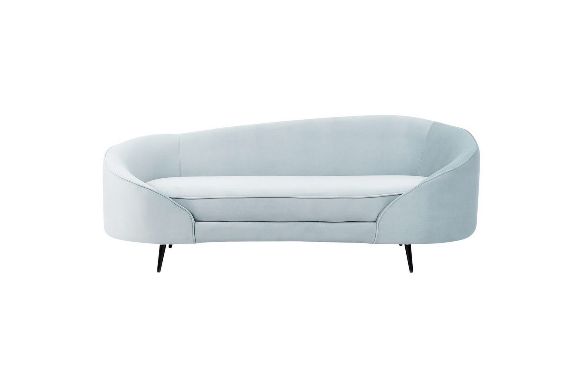 3-sitssoffa Beliani Savar Blå, Svart blue\|\|Black -