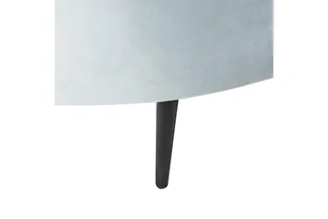 3-sitssoffa Beliani Savar Blå, Svart blue||Black - Møbler - Sofaer - Fløyel sofaer