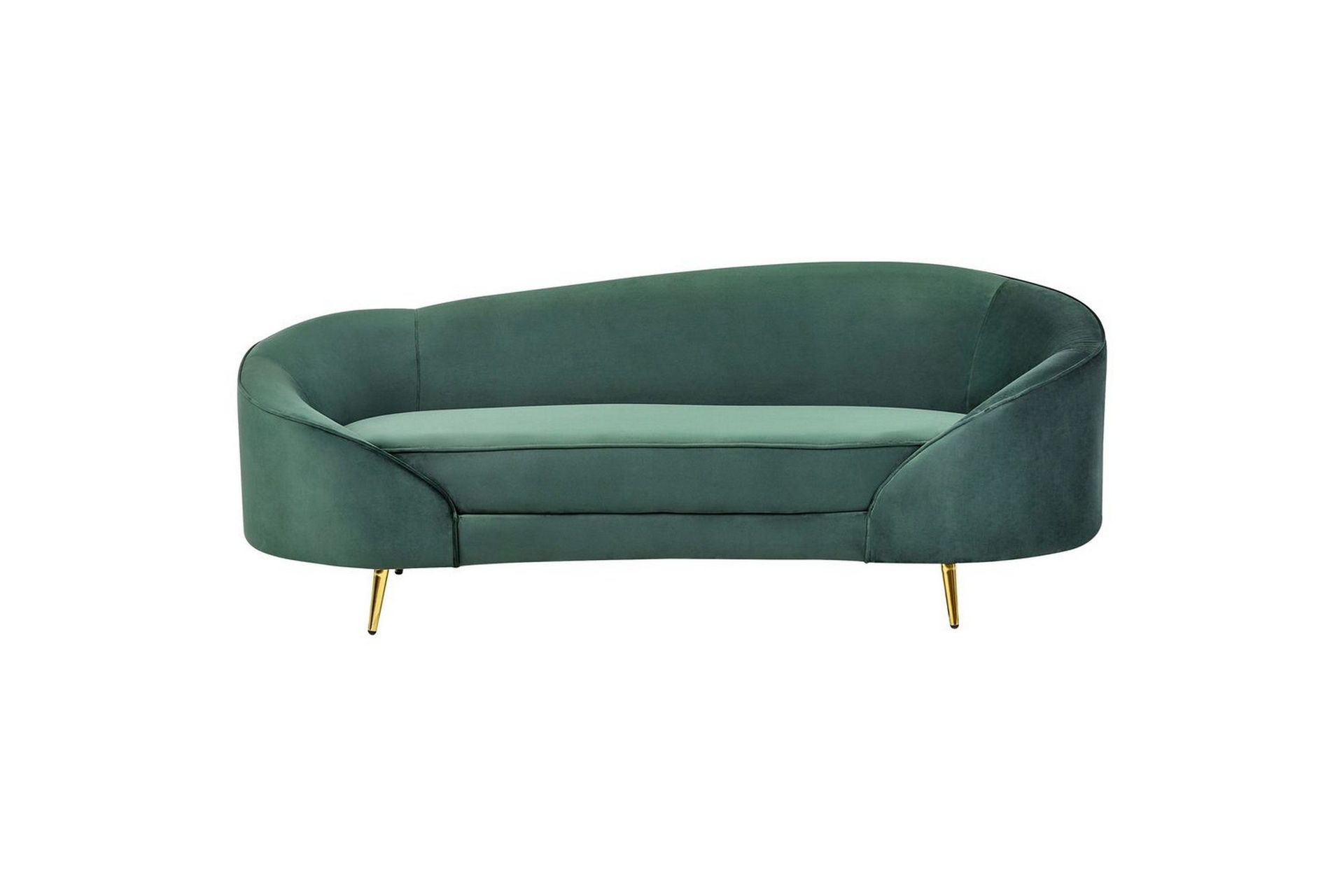 3-sitssoffa Beliani Savar Blå, Svart Dark green\|\|GOLD -