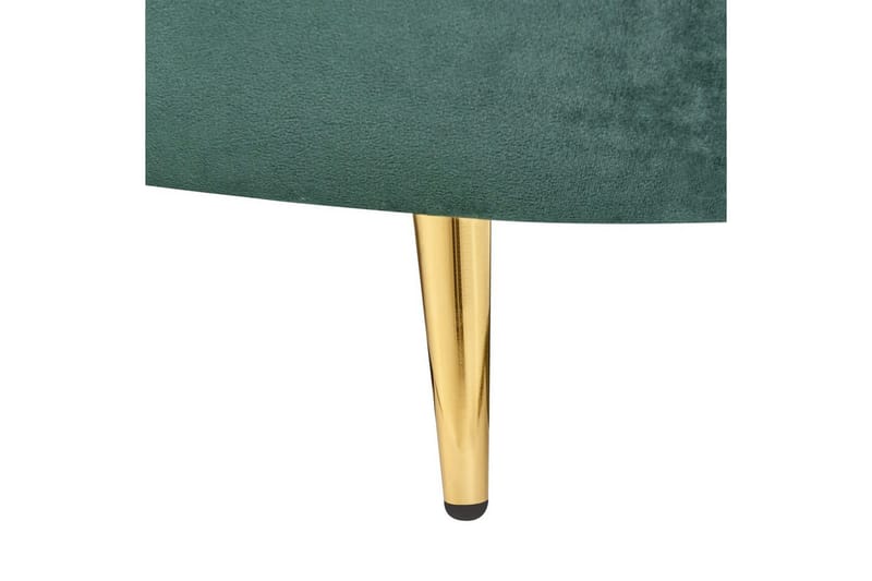 3-sitssoffa Beliani Savar Blå, Svart NO_BRAND Dark green||GOLD - Møbler - Sofaer - Fløyel sofaer