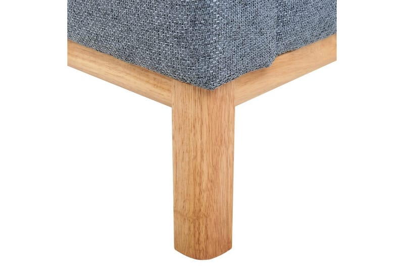 3-sitssoffa Beliani Sosjo Beige, ljust trä blue||Light colored wood - Møbler - Sofaer - Sofa 3 seter