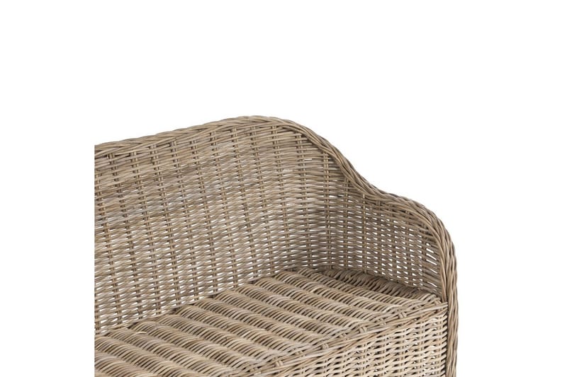 3-sitssoffa Beliani Susua Nature||White - Hagemøbler - Loungemøbler - Lounge sofa