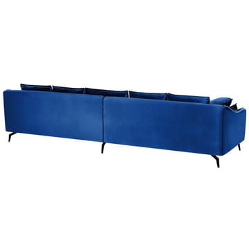4-seters sofa Aure - Blå - Møbler - Sofaer - Fløyel sofaer
