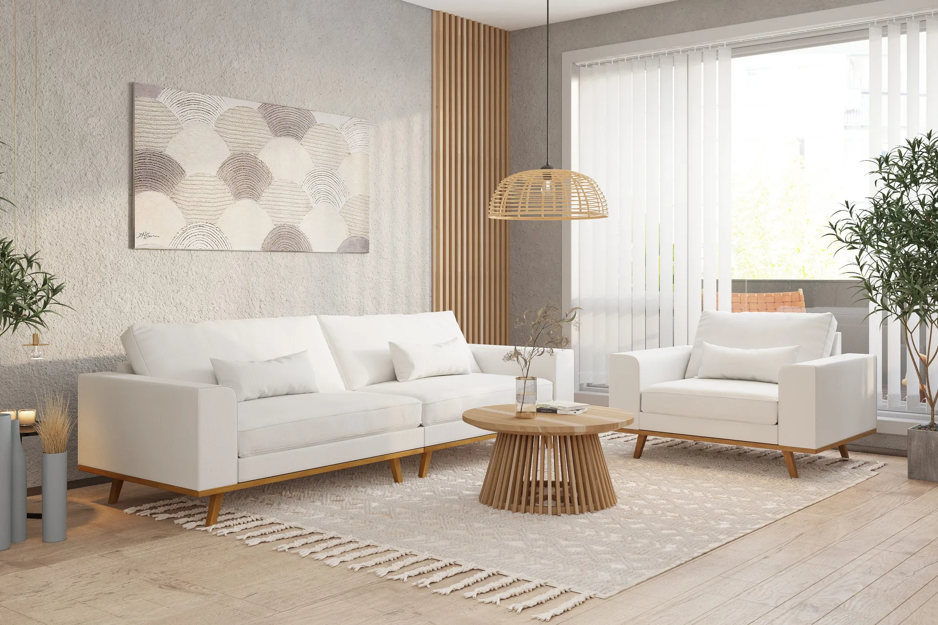Copenhagen 4-seter sofa -