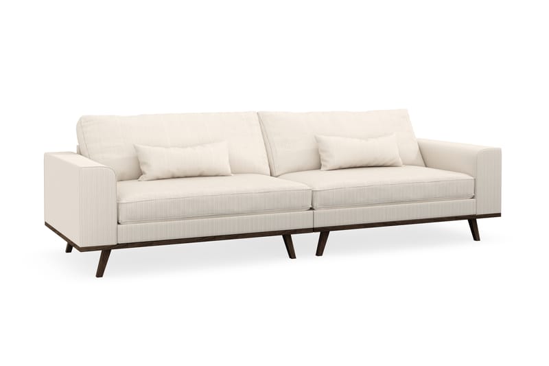 Copenhagen 4-seters Manchestersofa - Beige - Møbler - Sofaer - 4 seter sofa