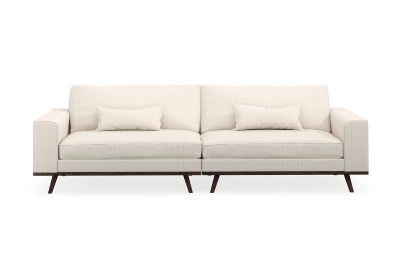 Copenhagen 4-seters Manchestersofa - Beige - Møbler - Sofaer - 4 seter sofa