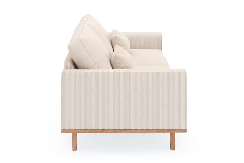 Copenhagen 4-seters Manchestersofa - Beige - Møbler - Sofaer - 4 seter sofa