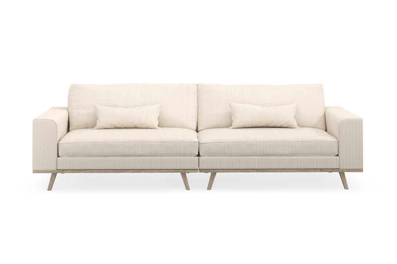 Copenhagen 4-seters Manchestersofa - Beige - Møbler - Sofaer - 4 seter sofa
