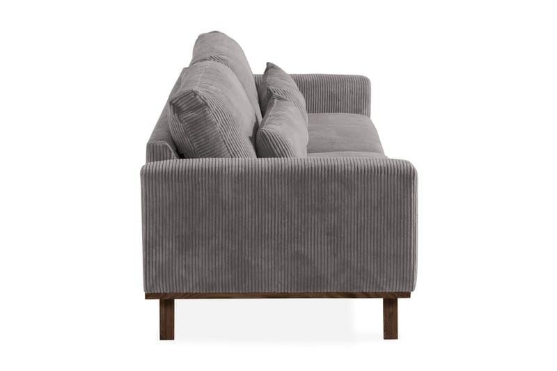Copenhagen 4-seters Manchestersofa - Mørk grå - Møbler - Sofaer - 4 seter sofa
