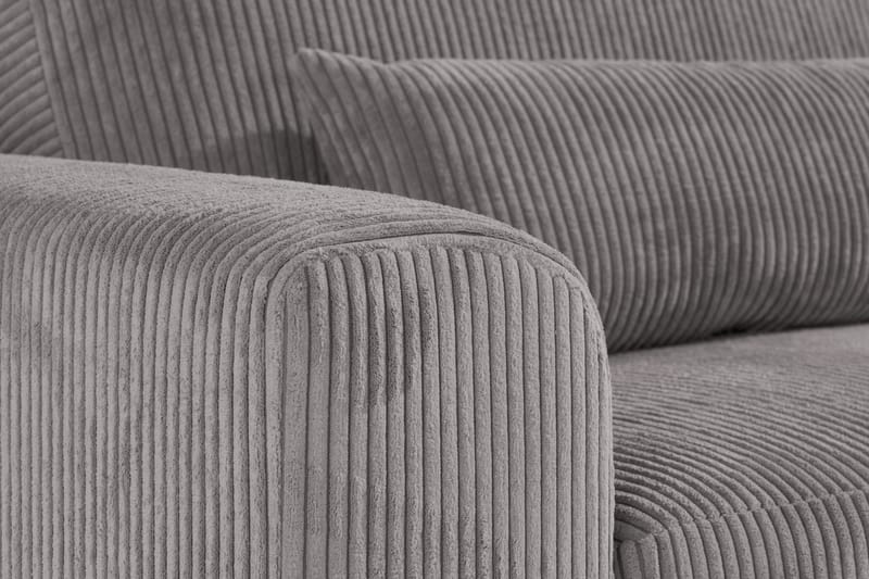 Copenhagen 4-seters Manchestersofa - Mørk grå - Møbler - Sofaer - 4 seter sofa