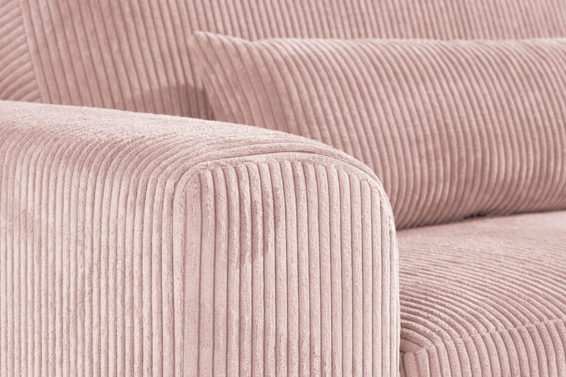 Copenhagen 4-seters Manchestersofa - Rosa - Møbler - Sofaer - 4 seter sofa