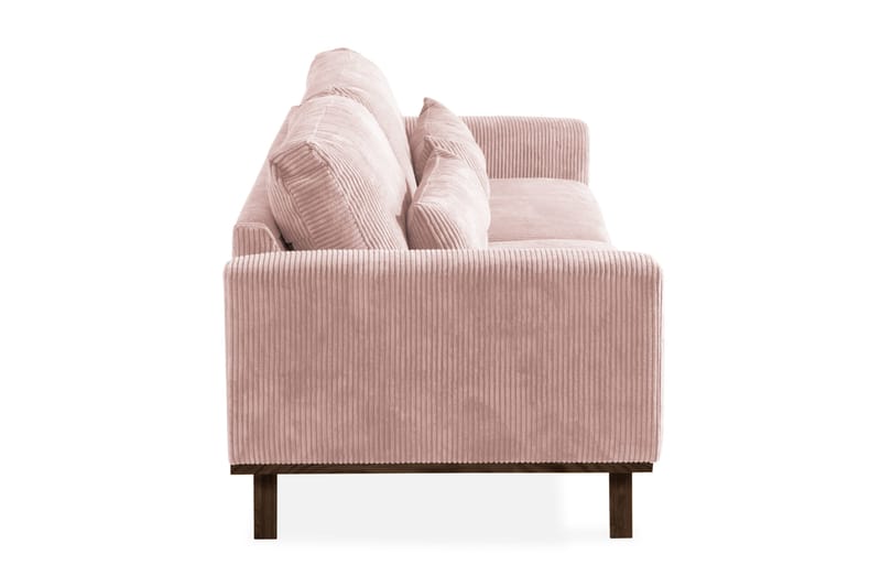 Copenhagen 4-seters Manchestersofa - Rosa - Møbler - Sofaer - 4 seter sofa