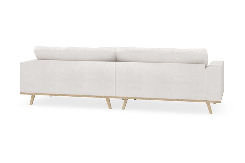 Copenhagen 4-seters Sofa i Bouclé - Hvit - Møbler - Sofaer - 4 seter sofa