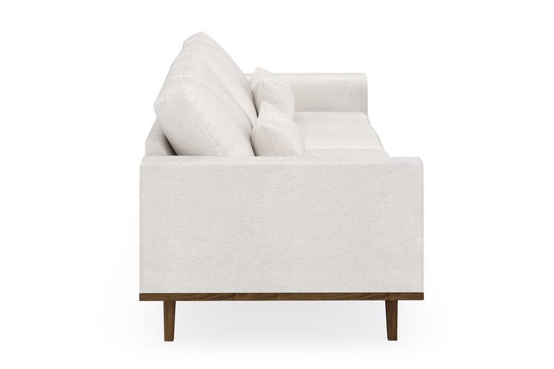 Copenhagen 4-seters Sofa i Bouclé - Hvit - Møbler - Sofaer - 4 seter sofa