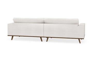 Copenhagen 4-seters Sofa i Bouclé - Hvit - Møbler - Sofaer - 4 seter sofa