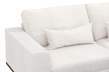 Copenhagen 4-seters Sofa i Bouclé - Hvit - Møbler - Sofaer - 4 seter sofa