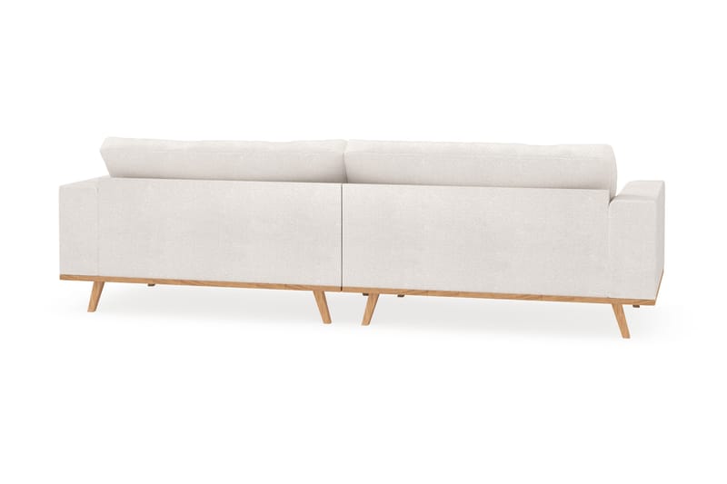 Copenhagen 4-seters Sofa i Bouclé - Hvit - Møbler - Sofaer - 4 seter sofa