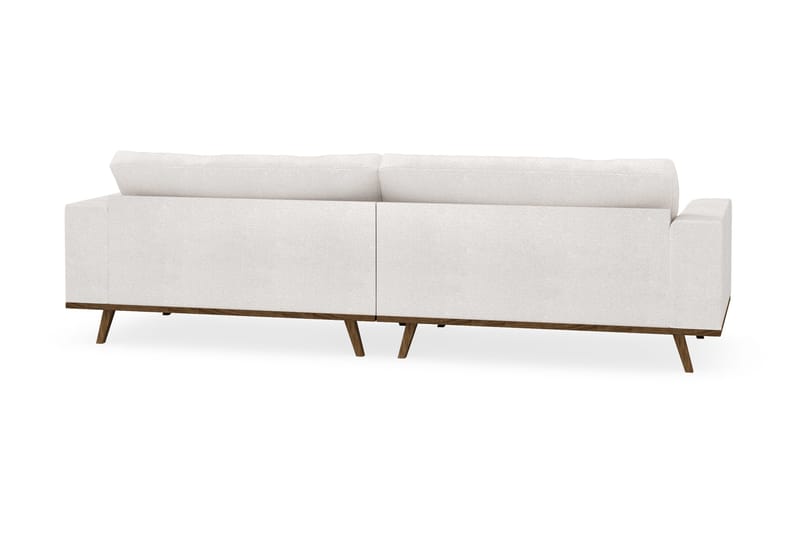 Copenhagen 4-seters Sofa i Bouclé - Hvit - Møbler - Sofaer - 4 seter sofa