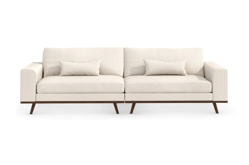 Copenhagen 4-seters Stoffsofa - Beige - Møbler - Sofaer - 4 seter sofa