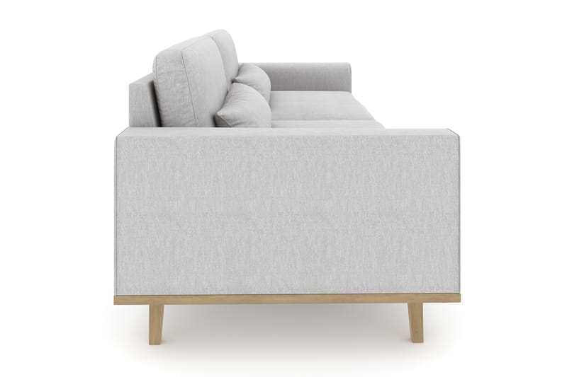 Copenhagen 4-seters Stoffsofa - Grå - Møbler - Sofaer - 4 seter sofa