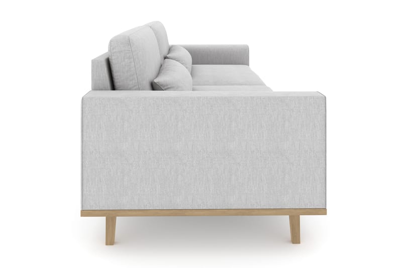 Copenhagen 4-seters Stoffsofa - Grå - Møbler - Sofaer - 4 seter sofa