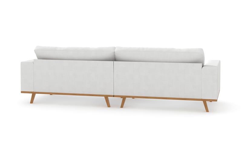 Copenhagen 4-seters Stoffsofa - Hvit - Møbler - Sofaer - 4 seter sofa