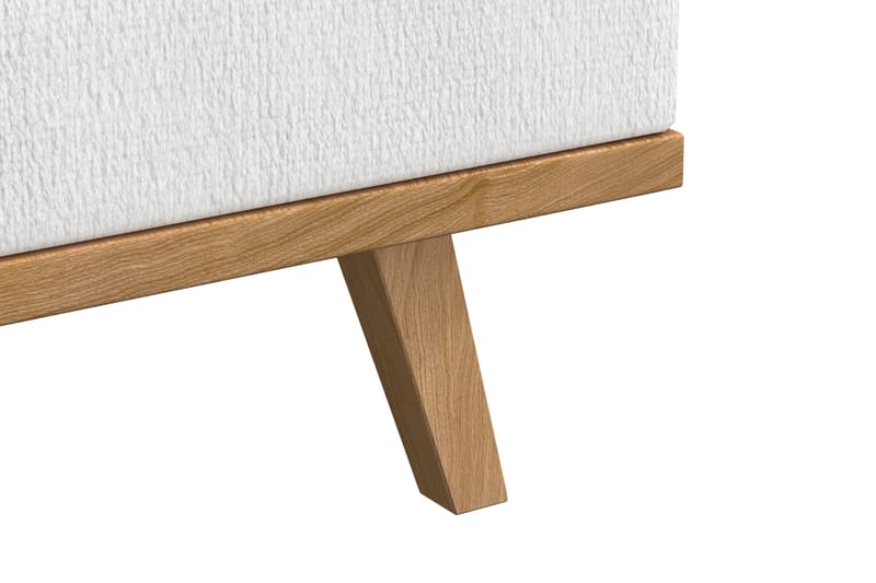 Copenhagen 4-seters Stoffsofa - Hvit - Møbler - Sofaer - 4 seter sofa
