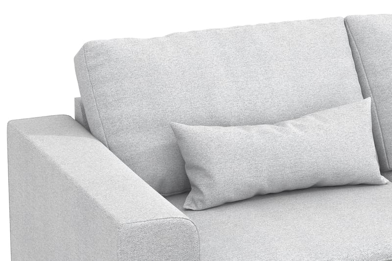 Copenhagen 4-seters Stoffsofa - Lys grå - Møbler - Sofaer - 4 seter sofa