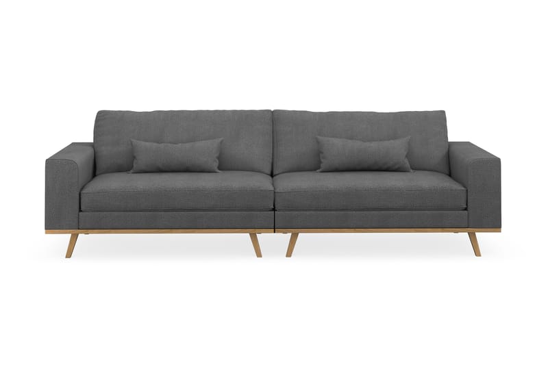 Copenhagen 4-seters Stoffsofa - Mørk grå - Møbler - Sofaer - 4 seter sofa