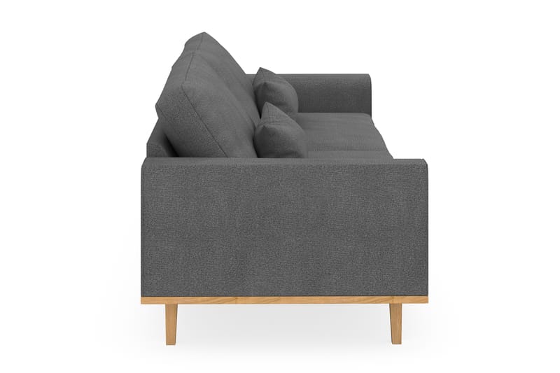 Copenhagen 4-seters Stoffsofa - Mørk grå - Møbler - Sofaer - 4 seter sofa