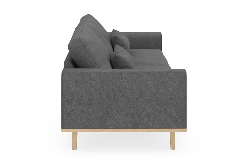 Copenhagen 4-seters Stoffsofa - Mørk grå - Møbler - Sofaer - 4 seter sofa
