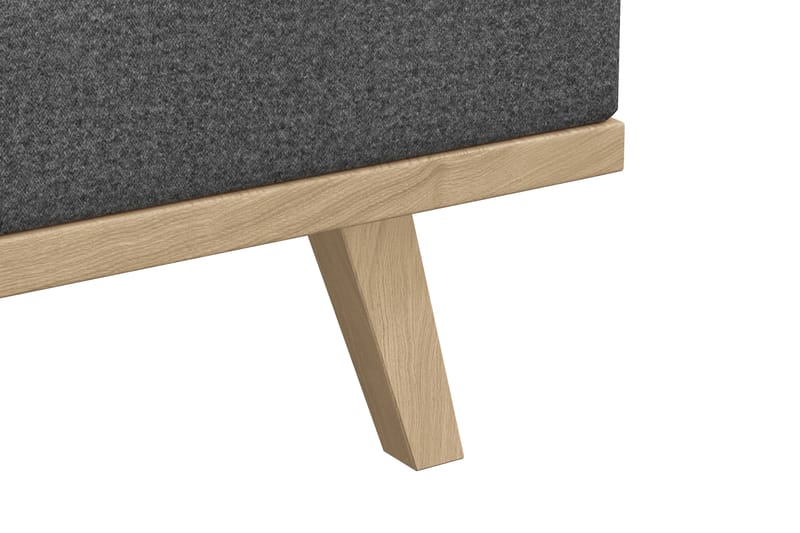 Copenhagen 4-seters Stoffsofa - Mørk grå - Møbler - Sofaer - 4 seter sofa