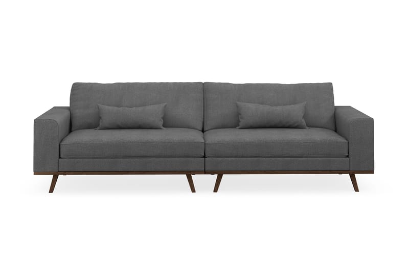 Copenhagen 4-seters Stoffsofa - Mørk grå - Møbler - Sofaer - 4 seter sofa