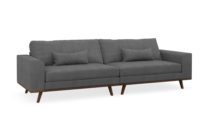 Copenhagen 4-seters Stoffsofa - Mørk grå - Møbler - Sofaer - 4 seter sofa