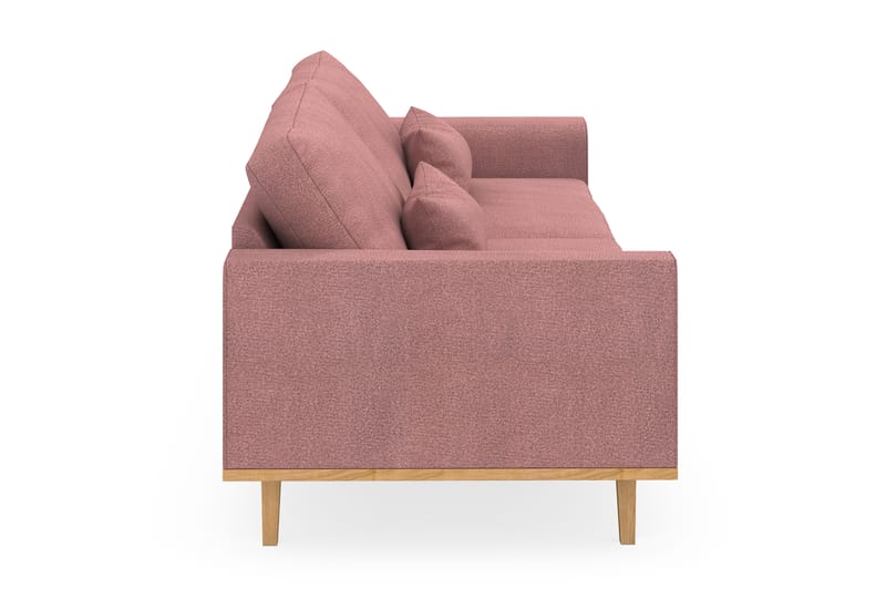 Copenhagen 4-seters Stoffsofa - Rosa - Møbler - Sofaer - 4 seter sofa