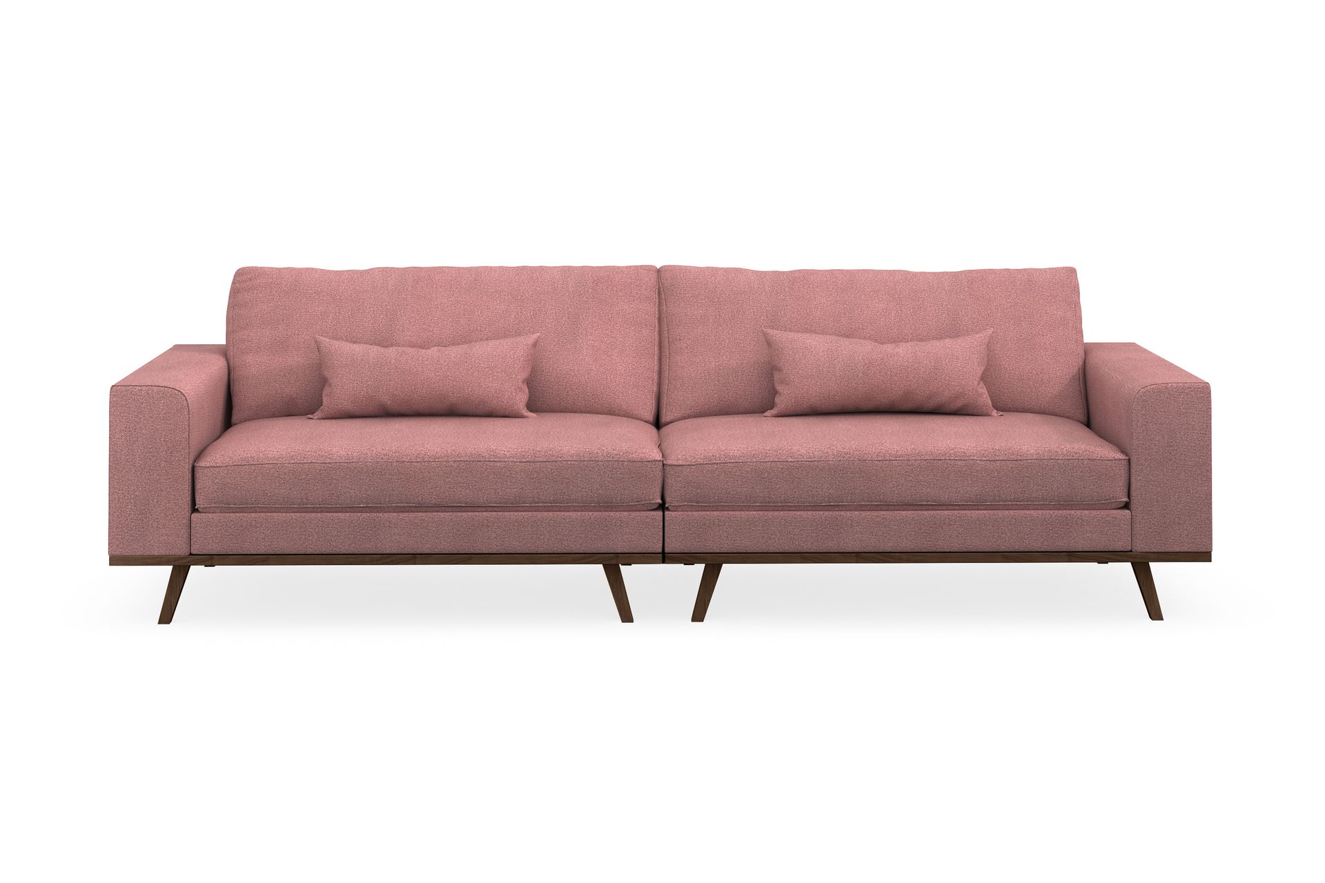 Copenhagen 4-seters Stoffsofa - Rosa - Møbler - Sofaer - 4 seter sofa